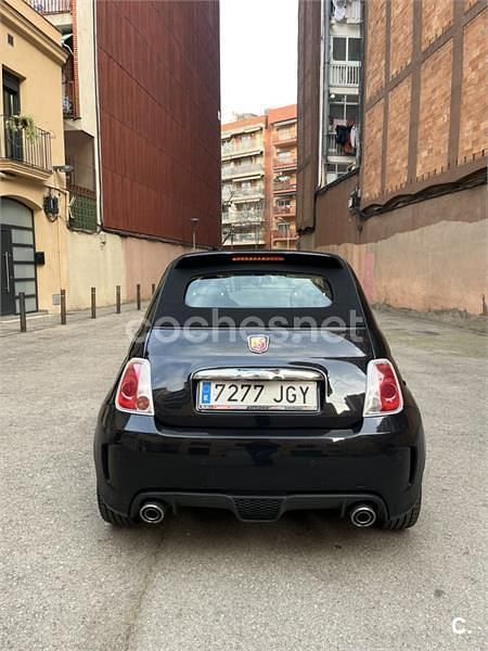 Usado Abarth 500C 140 CV (102 kW) 2015 Negro Descapotable