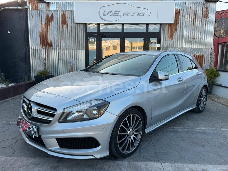 Gris / plata Usado 2014 Mercedes A180 AMG line Berlina | 16.990 € (Precio justo) - Imagen 1/4