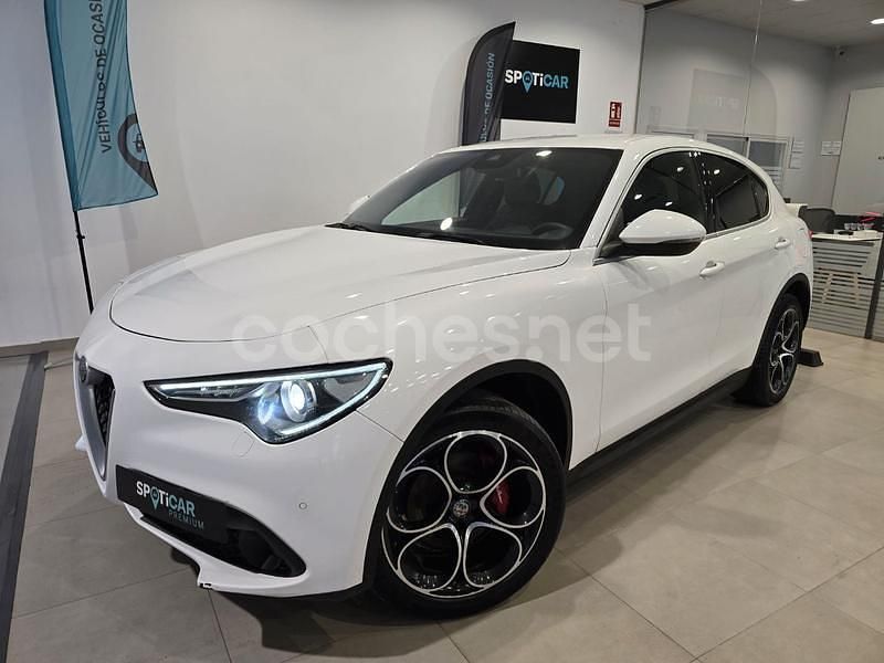 Blanco Usado 2020 Alfa Romeo Stelvio Executive SUV | 22.990 € (Buen precio) - Imagen 1/4