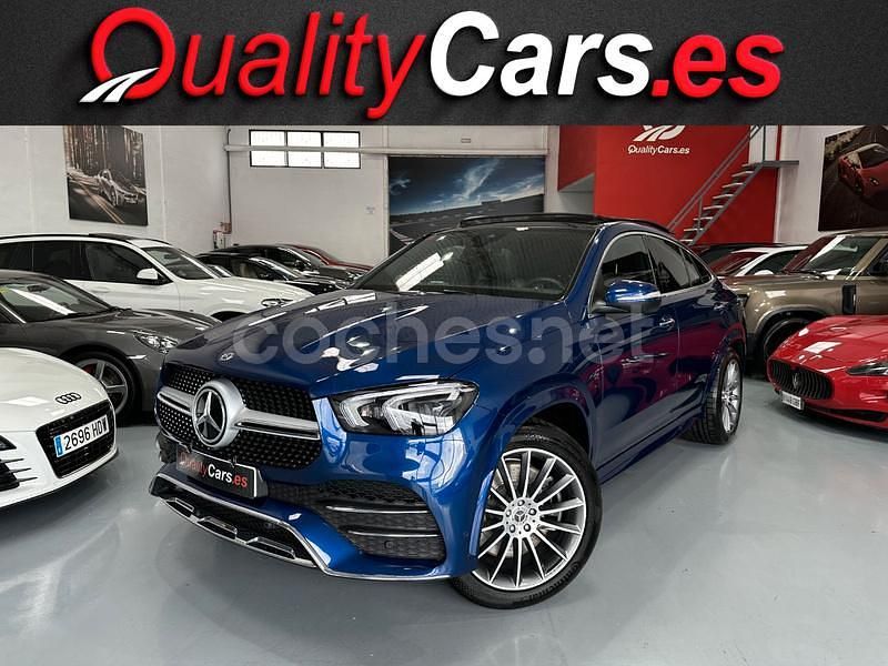 Usado Mercedes GLE350 272 CV (200 kW) 2020 Azul Coupe