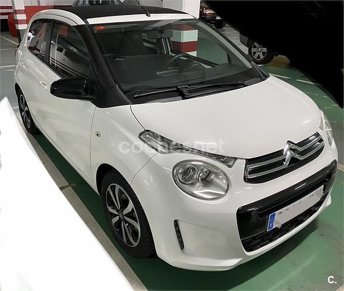 Usado Citroën C1 PureTech 82 CV (60 kW) 2016 Blanco Utilitario