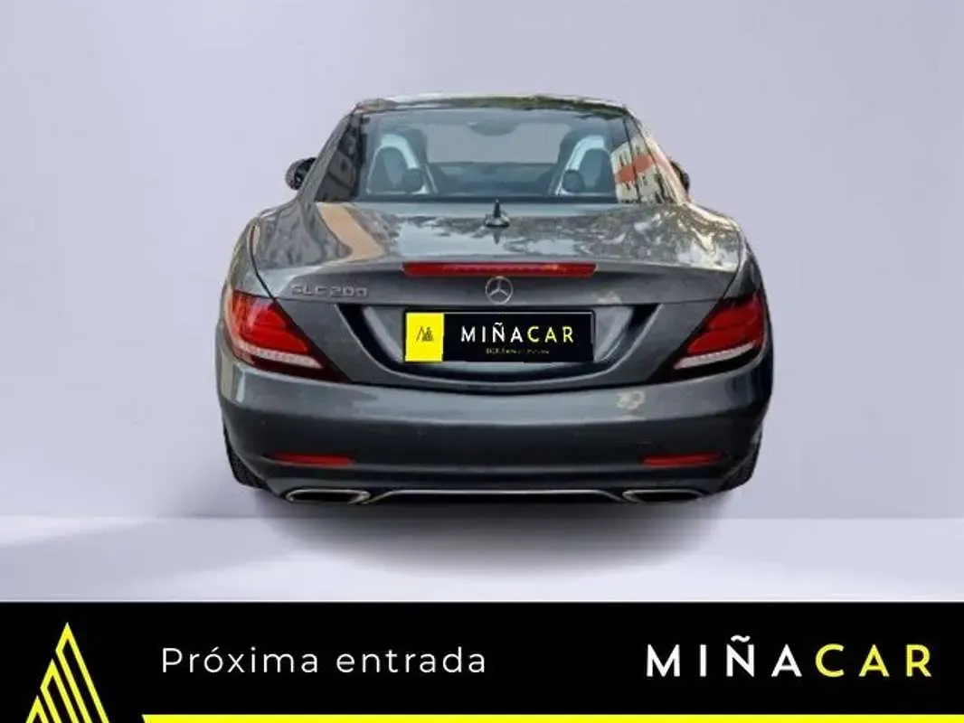 Usado Mercedes SLC200 184 CV (135 kW) 2019 Gris Descapotable
