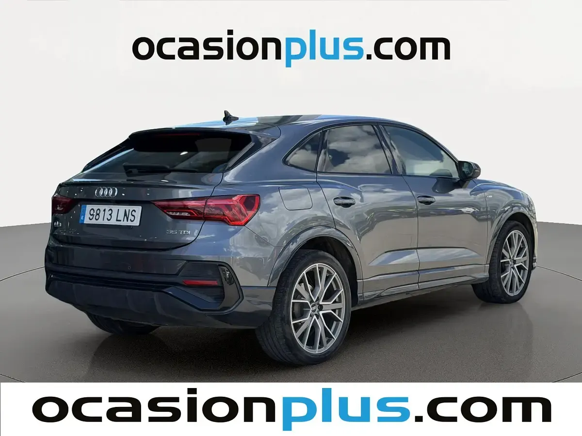 Usado Audi Q3 Sportback 150 CV (110 kW) 2021 Gris SUV