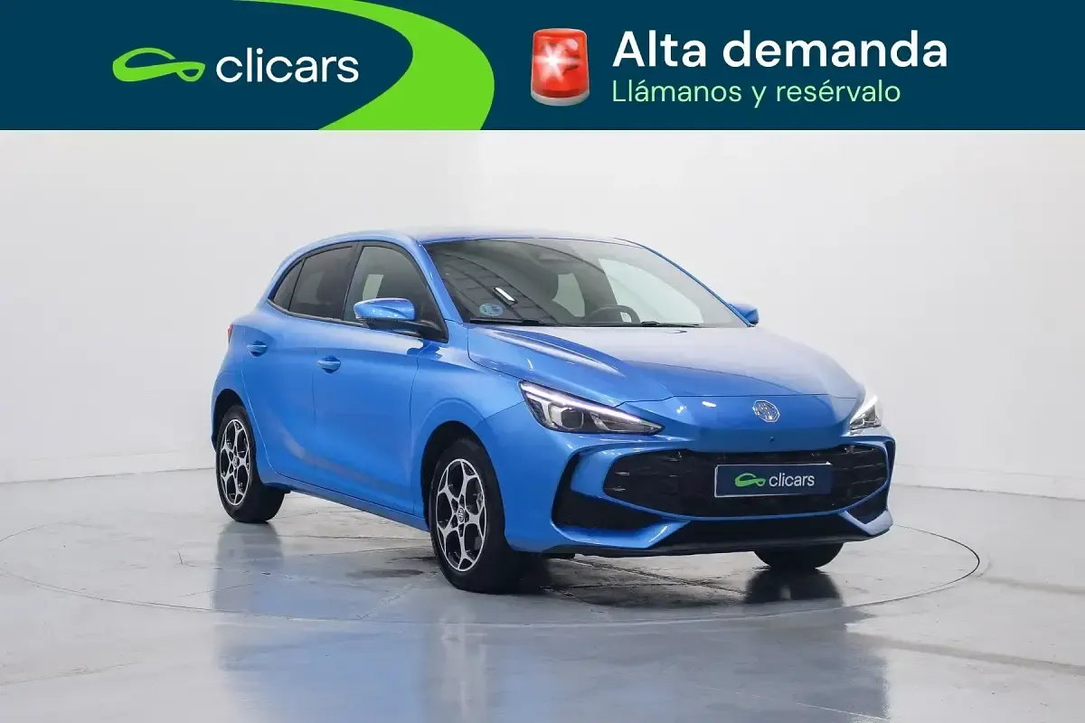 Usado MG MG3 Luxury 195 CV (143 kW) 2024 Azul Utilitario