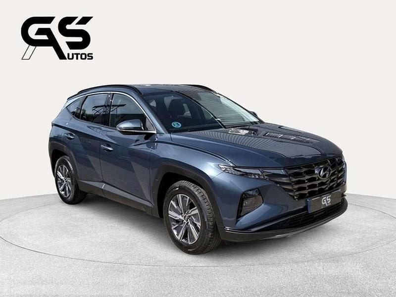 Azul Usado 2024 Hyundai Tucson SUV | 26.699 € (Precio justo) - Imagen 1/4