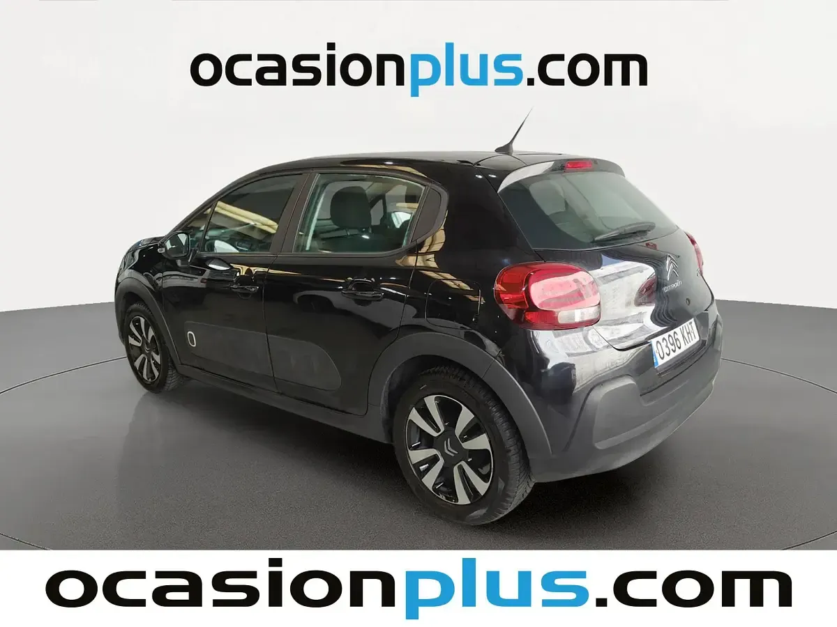 Usado Citroën C3 Feel 82 CV (60 kW) 2018 Negro Utilitario