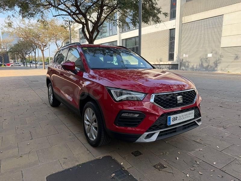 Usado Seat Ateca Style 150 CV (110 kW) 2021 Rojo SUV