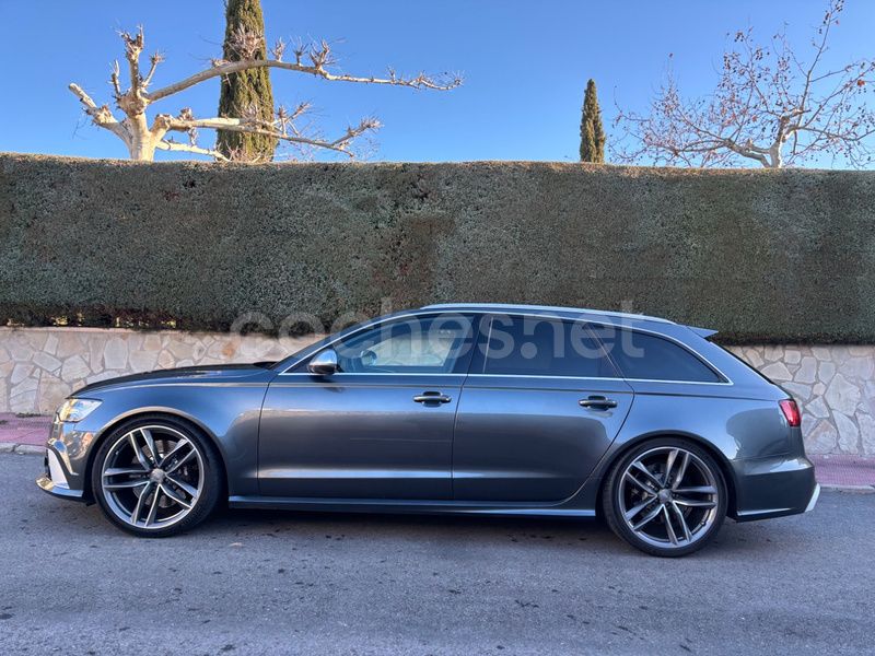 Usado Audi RS6 Exclusive 560 CV (411 kW) 2015 Gris Familiar