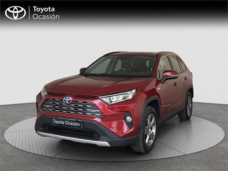Rojo Usado 2021 Toyota RAV4 Hybrid Advance SUV | 32.800 € (Un poco caro) - Imagen 1/4