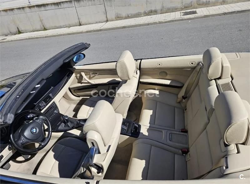 Usado BMW 325 Cabriolet 218 CV (160 kW) 2009 Negro Descapotable