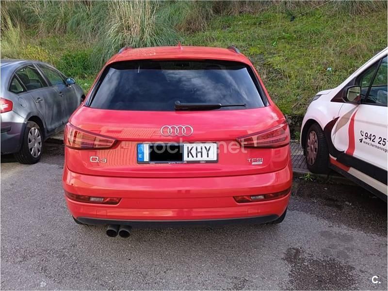 Usado Audi Q3 150 CV (110 kW) 2018 Rojo SUV