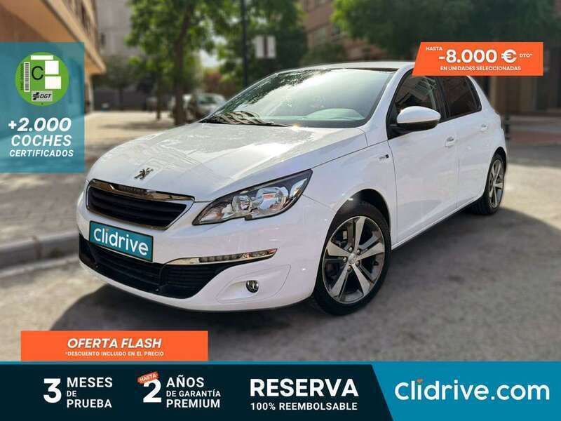 Blanco Usado 2017 Peugeot 308 Allure Utilitario | 6990 € (Super precio) - Imagen 1/3