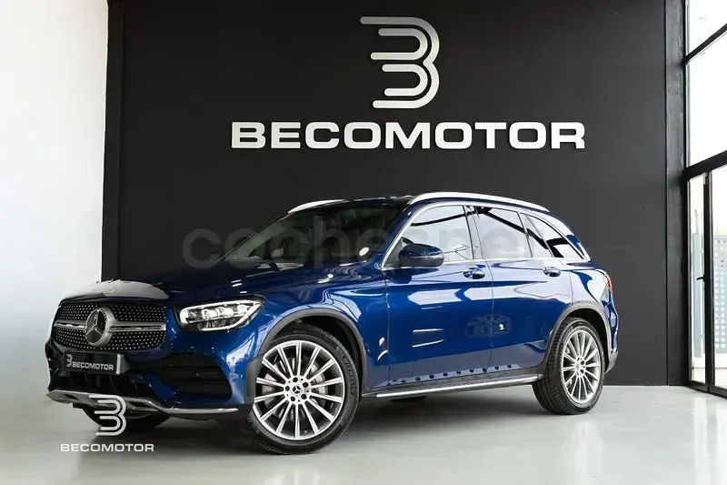 Usado Mercedes GLC200 163 CV (119 kW) 2021 Azul SUV