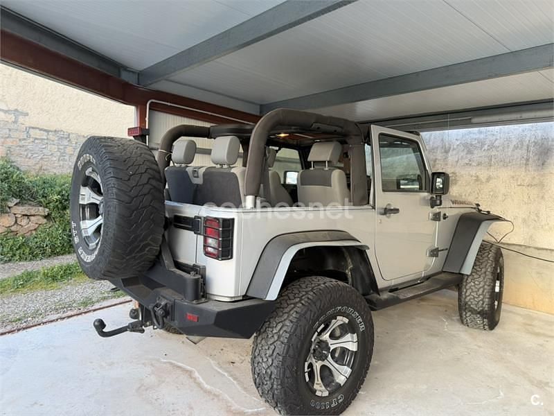 Usado Jeep Wrangler Sahara 177 CV (130 kW) 2008 Gris / plata SUV