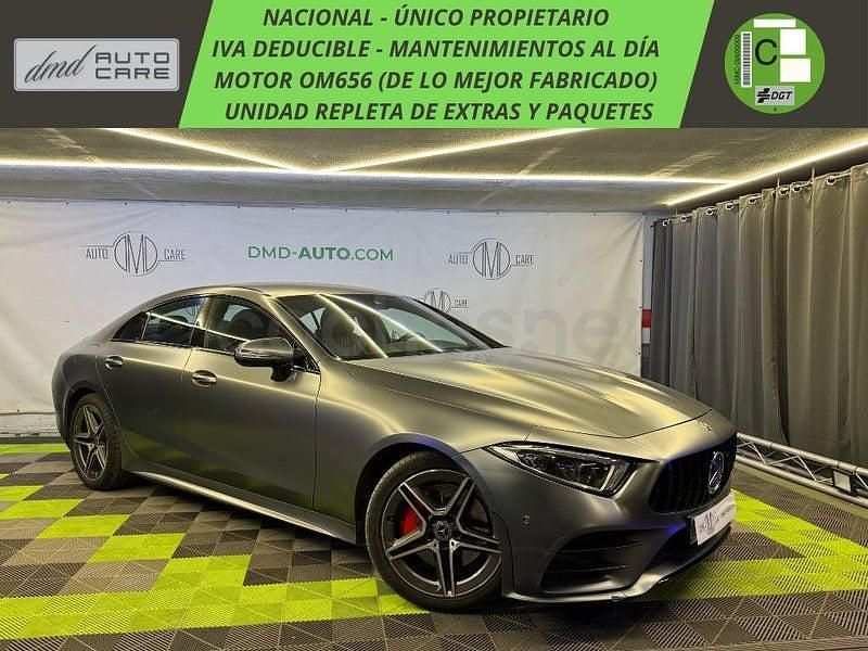 Usado Mercedes CLS400 340 CV (250 kW) 2020 Gris / plata Berlina
