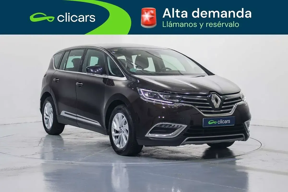Usado Renault Espace Zen 160 CV (117 kW) 2015 Marrón Monovolumen