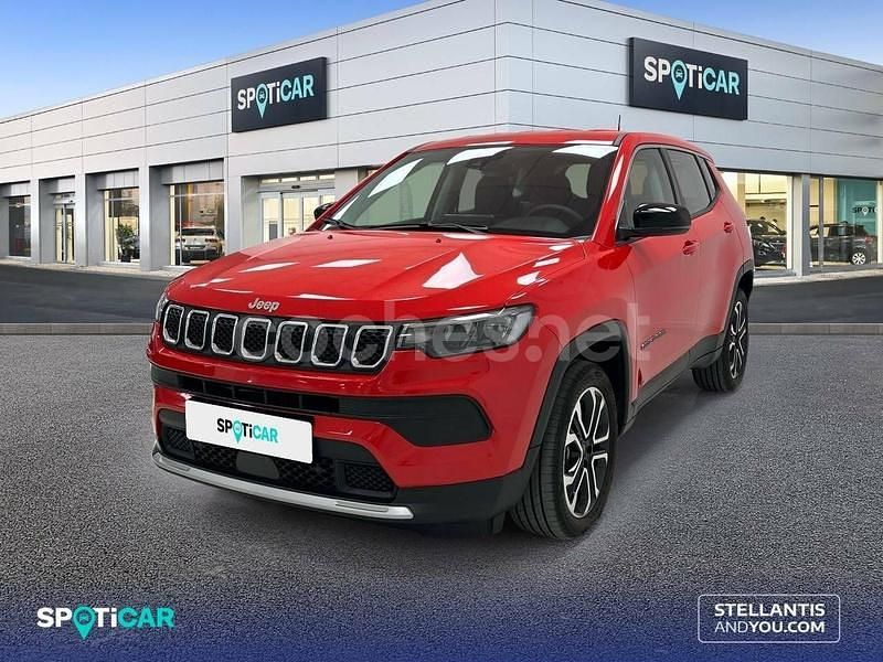 Rojo Usado 2023 Jeep Compass Limited SUV | 25.400 € (Precio justo) - Imagen 1/4