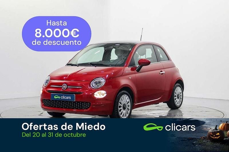 Rojo Usado 2022 Fiat 500 Dolcevita Utilitario | 9690 € (Buen precio) - Imagen 1/4
