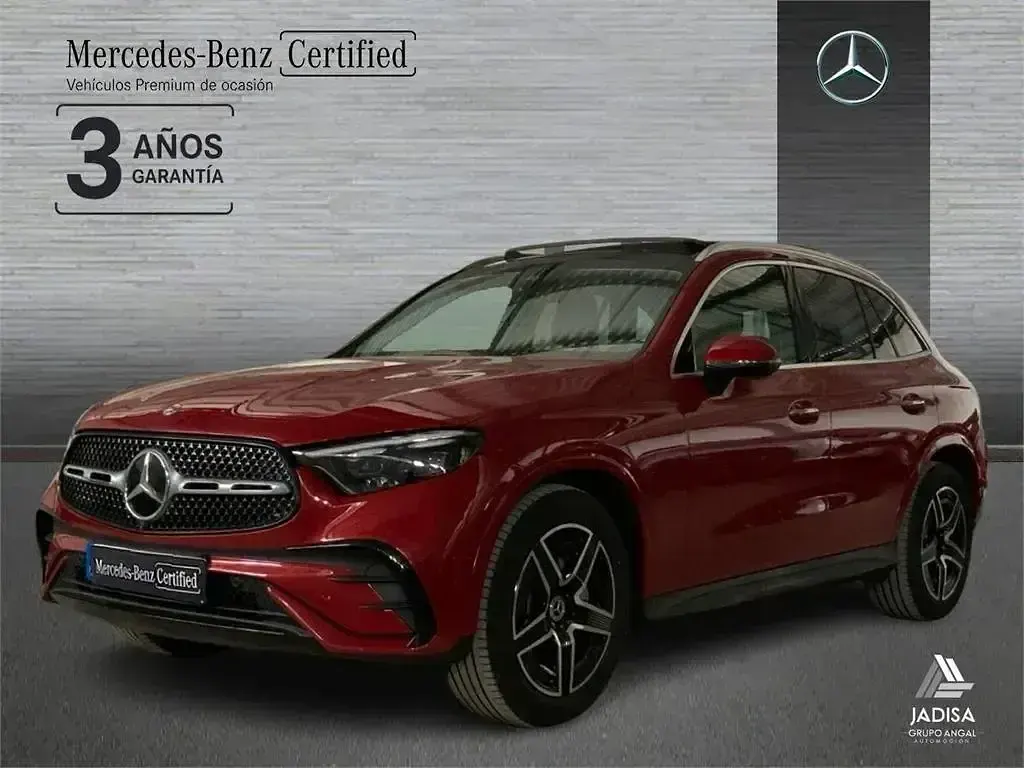 Usado Mercedes GLC200 204 CV (150 kW) 2024 Rojo SUV