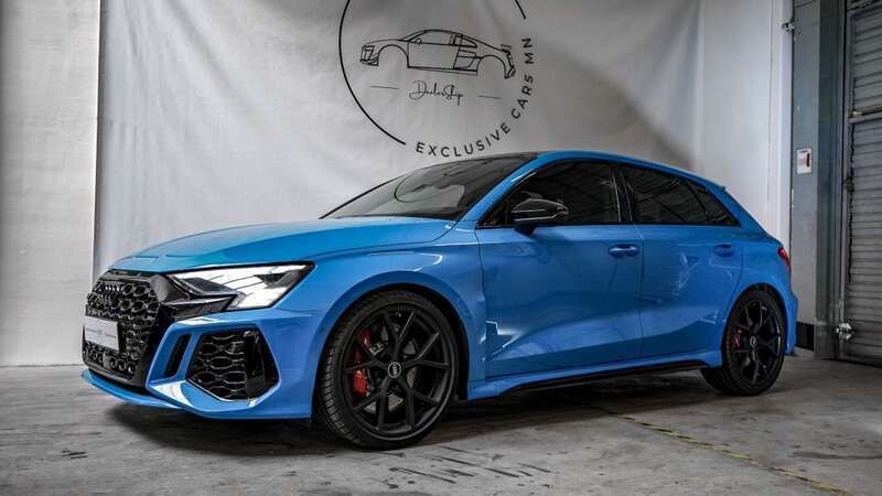 Azul Usado 2022 Audi RS3 Sportback Exclusive Utilitario | 64.250 € (Precio justo) - Imagen 1/4