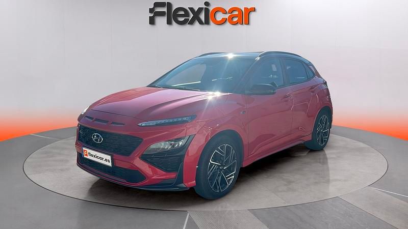 Usado Hyundai Kona N Line 120 CV (88 kW) 2021 Rojo SUV