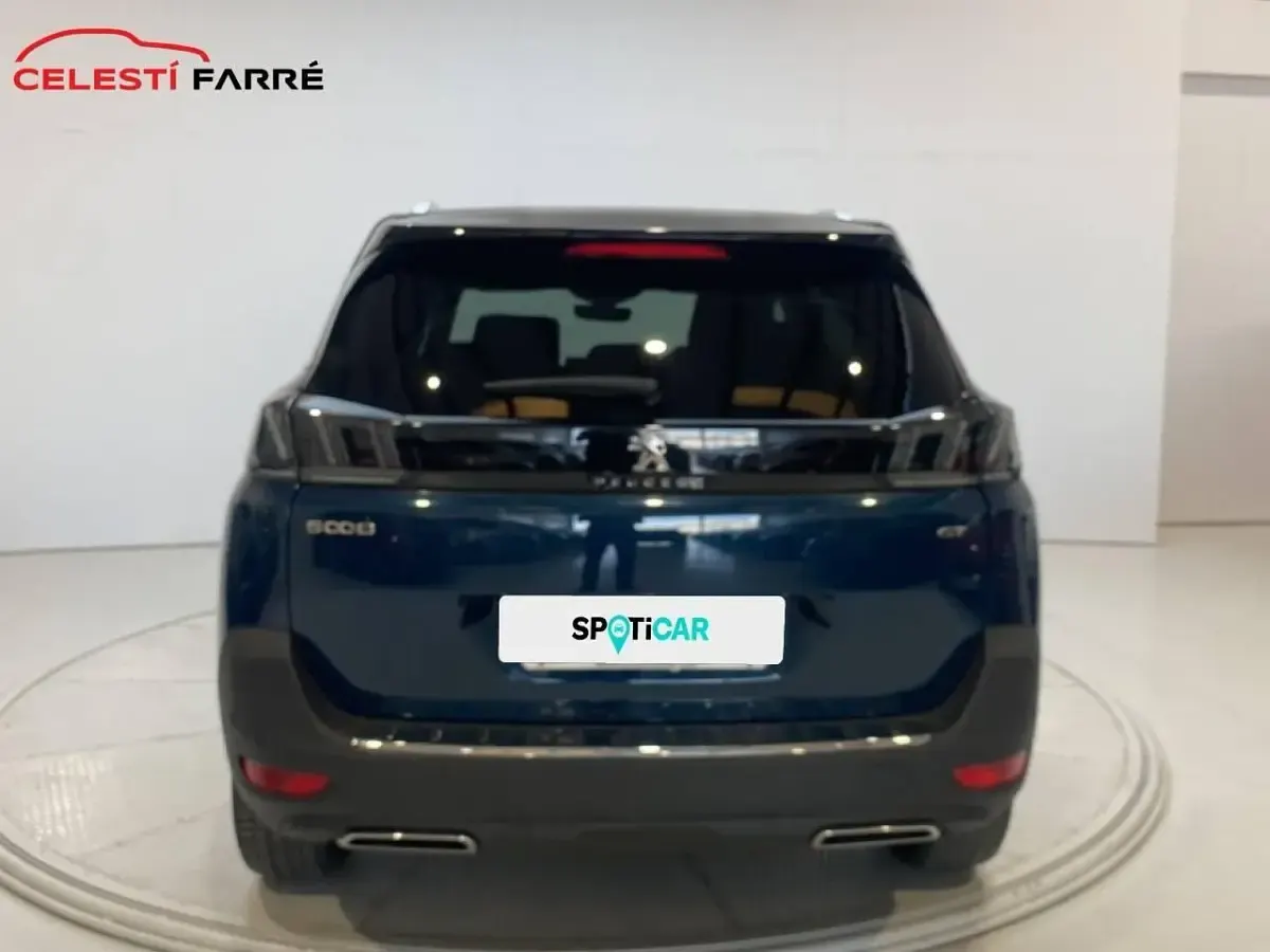 Usado Peugeot 5008 GT 180 CV (132 kW) 2021 Azul SUV