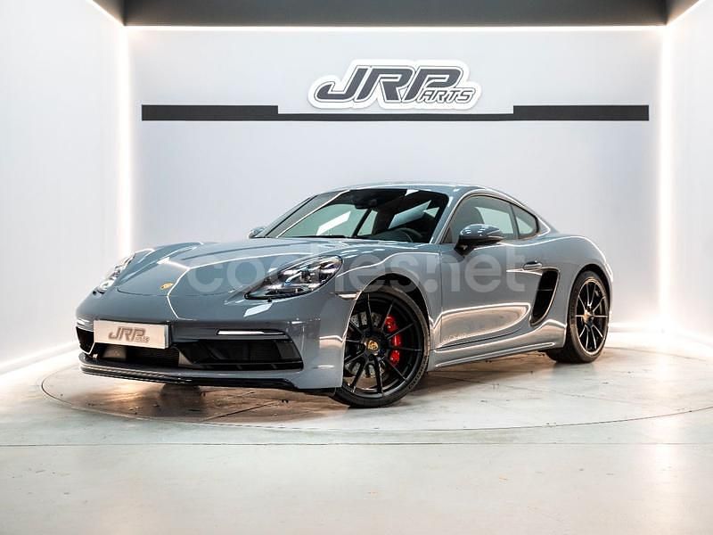 Gris / plata Usado 2024 Porsche 718 Cayman GTS Coupe | 109.990 € - Imagen 1/4