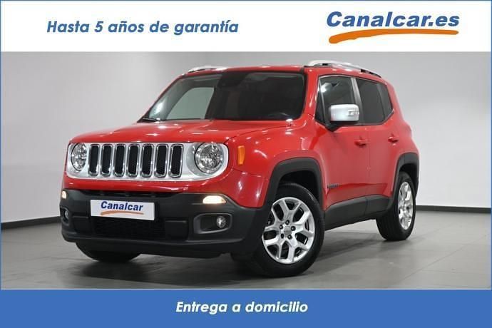Rojo Usado 2016 Jeep Renegade Limited SUV | 11.951 € (Buen precio) - Imagen 1/4