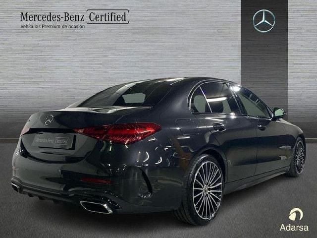 Usado Mercedes C220 AMG line 200 CV (147 kW) 2023 Gris grafito Berlina