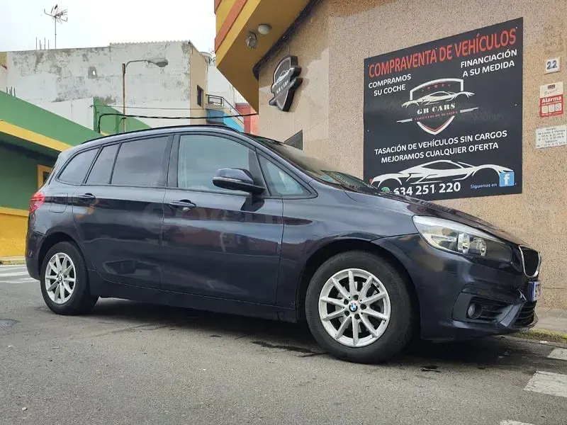 Usado BMW 216 116 CV (85 kW) 2017 Azul Familiar