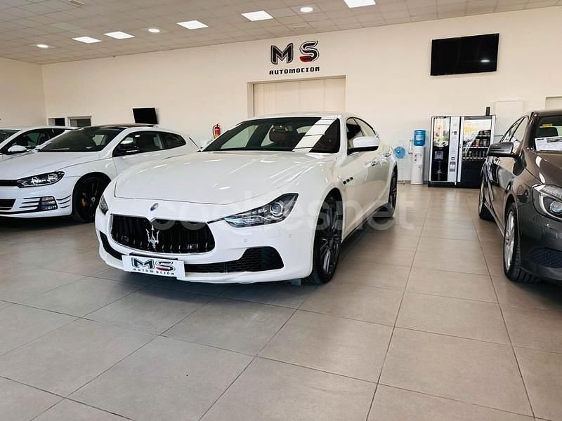 Blanco Usado 2016 Maserati Ghibli Berlina | 27.199 € (Precio justo) - Imagen 1/4