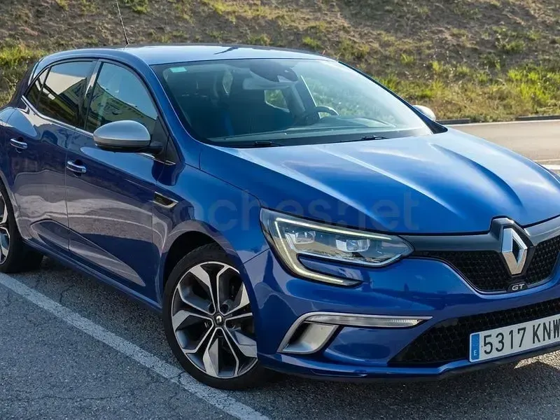 Usado Renault Mégane GT Line GT-Line 115 CV (84 kW) 2018 Azul Berlina