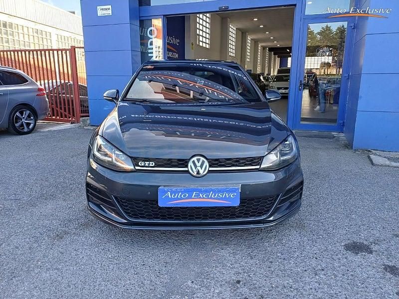 Usado VW Golf VII GTD 184 HP (135 kW) 2018 Cinzento Sedan