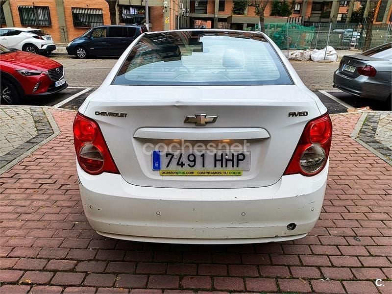 Blanco Usado 2011 Chevrolet Aveo LT Berlina | 3800 € (Buen precio) - Imagen 1/4