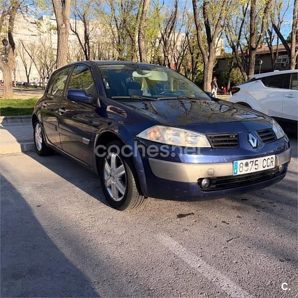 Usado Renault Mégane II Privilege 120 CV (88 kW) 2003 Azul Berlina