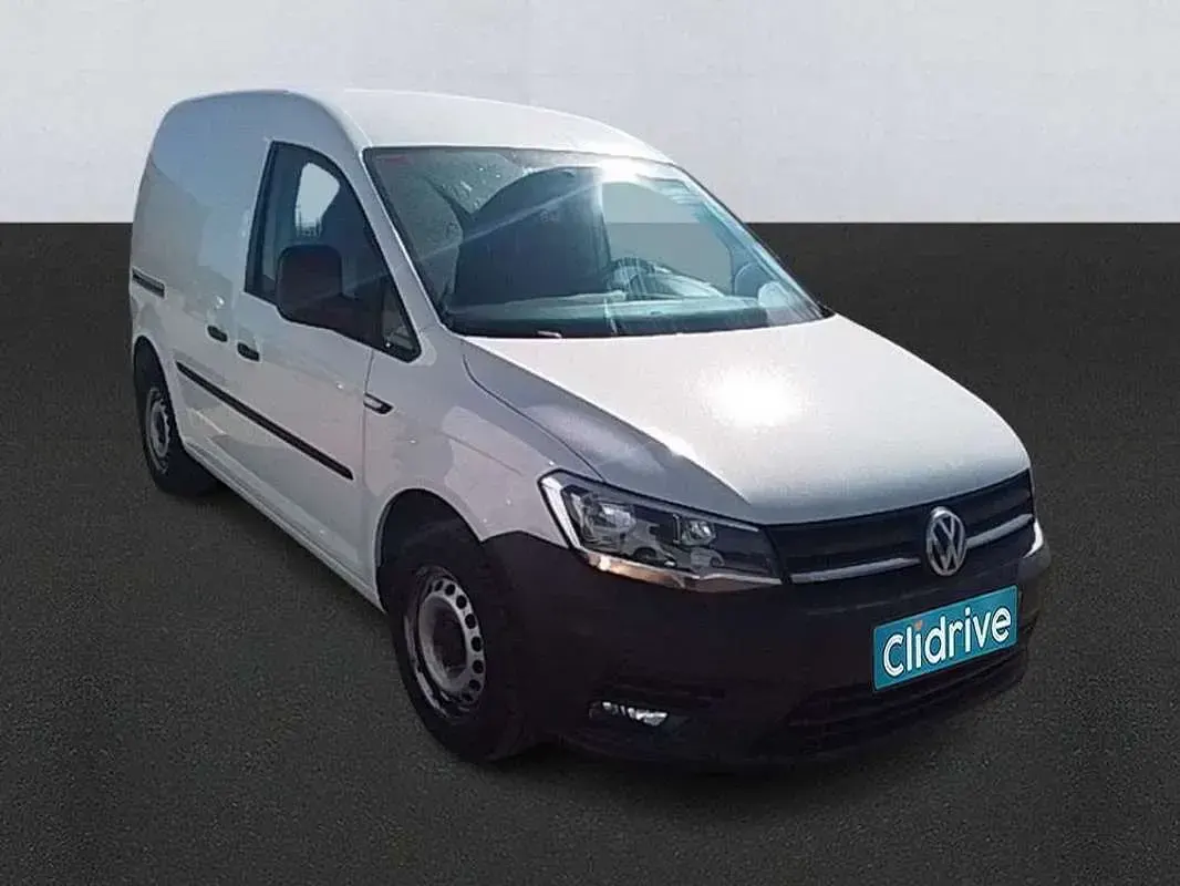 Usado VW Caddy 75 CV (55 kW) 2018 Blanco Monovolumen