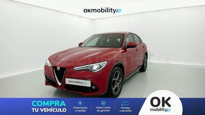 Rojo Usado 2022 Alfa Romeo Stelvio Ti SUV | 29.900 € (Buen precio) - Imagen 1/4