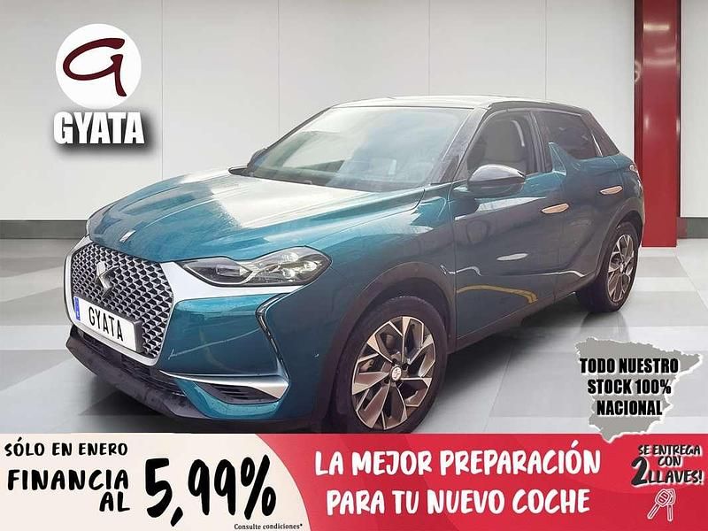Usado DS Automobiles DS3 Crossback E-Tense Grand Chic 100 kW (136 CV) 2020 Azul SUV