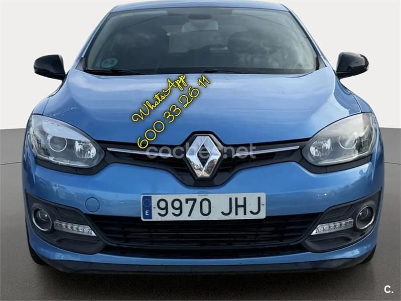 Usado Renault Mégane Intens 115 CV (84 kW) 2015 Azul Berlina
