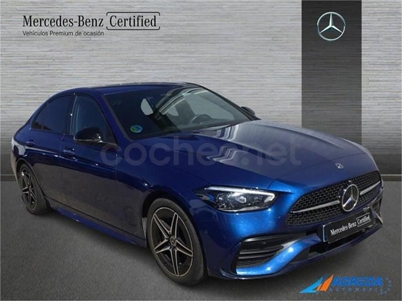 Usado Mercedes C200 204 CV (150 kW) 2022 Azul Berlina