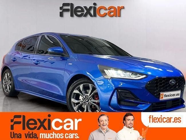 Azul Usado 2023 Ford Focus ST-Line X | 18.390 € (Un poco caro) - Imagen 1/4