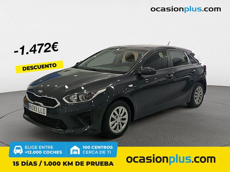 Negro Usado 2020 Kia Ceed Berlina | 16.200 € (Un poco caro) - Imagen 1/4