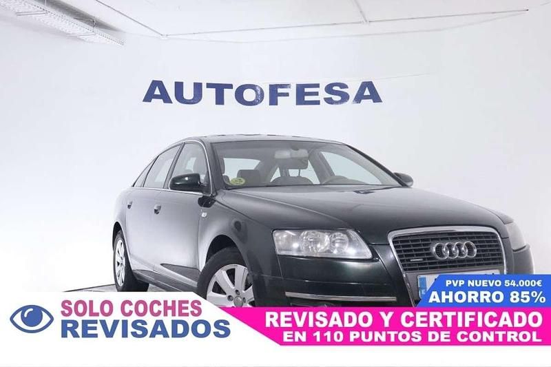 Usado Audi A6 233 CV (171 kW) 2007 Verde Berlina