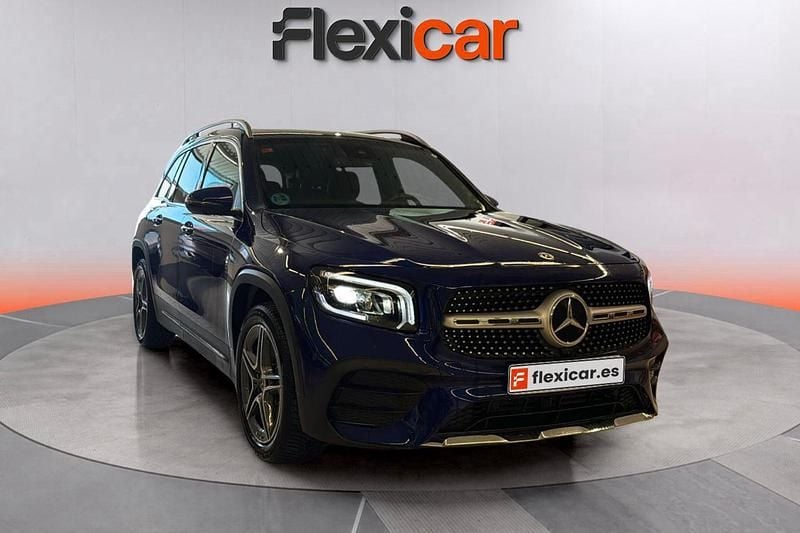 Azul Usado 2021 Mercedes GLB200 SUV | 30.990 € (Buen precio) - Imagen 1/4