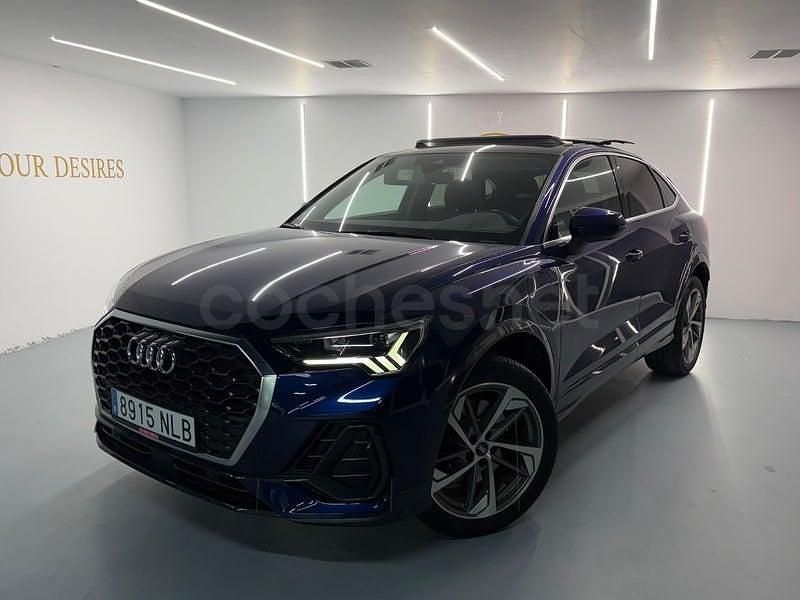 Usado Audi Q3 Sportback S-Line 245 CV (180 kW) 2022 Azul SUV