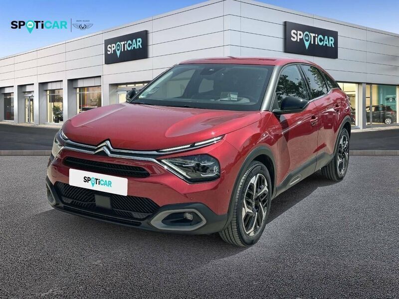 Rojo Usado 2022 Citroën C4 PureTech Berlina | 17.995 € (Precio justo) - Imagen 1/4