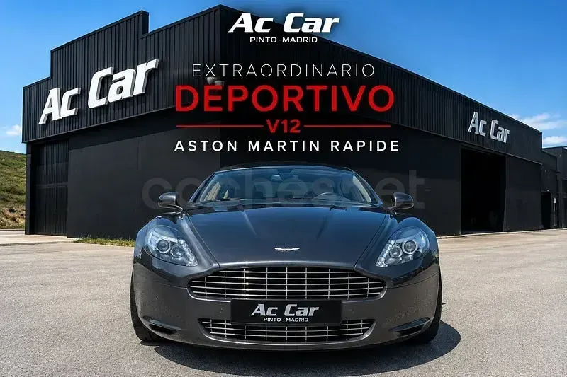 Usado Aston Martin Rapide 477 CV (350 kW) 2012 Gris / plata Berlina
