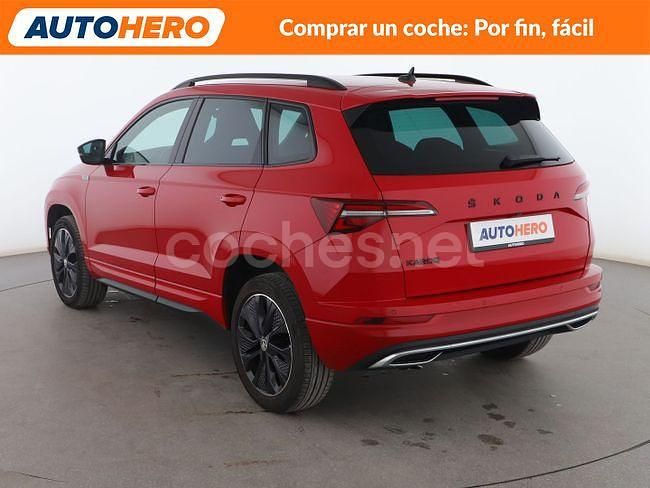 Usado Skoda Karoq SportLine 150 CV (110 kW) 2022 Rojo SUV