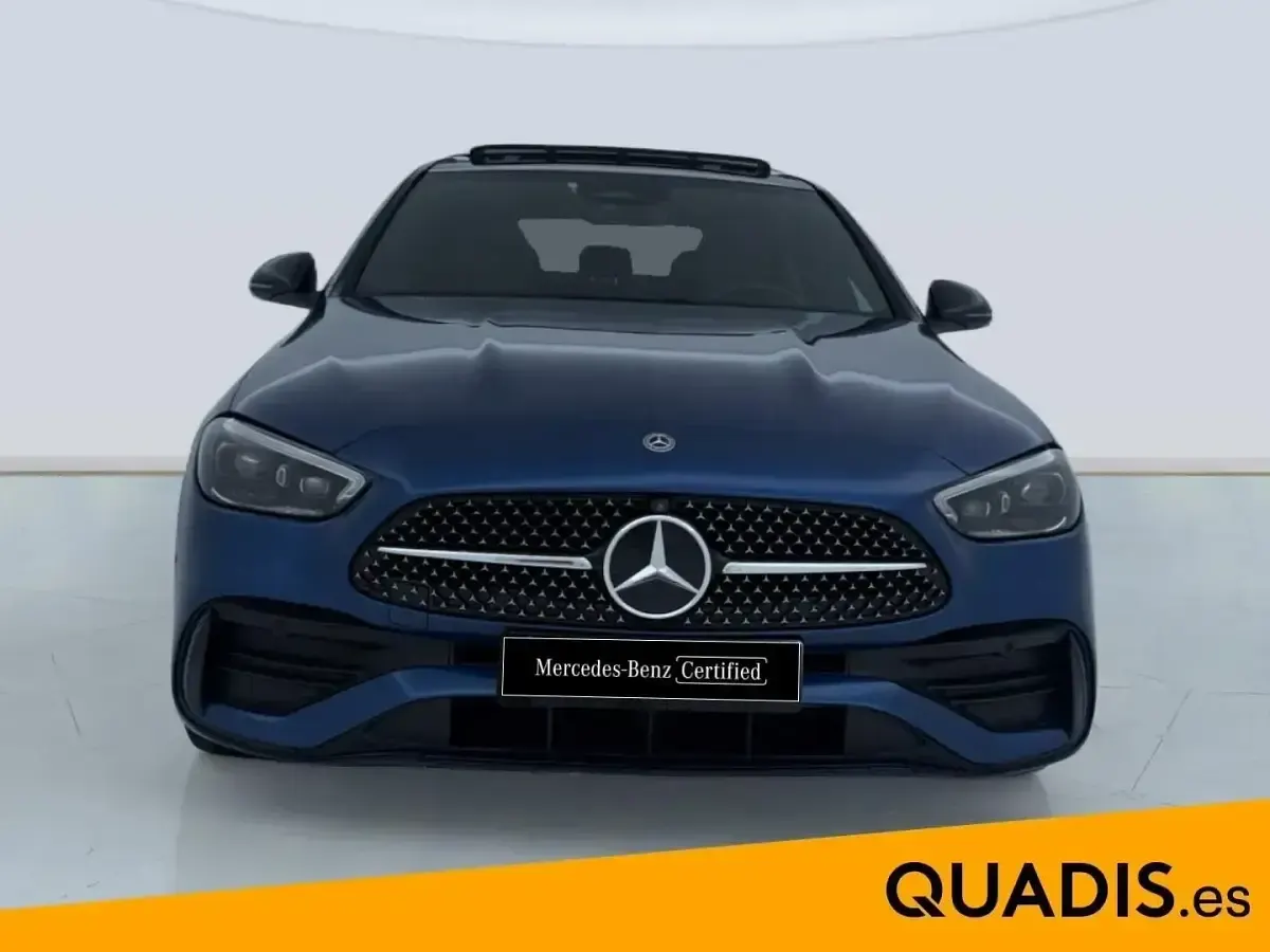 Usado Mercedes C220 200 CV (147 kW) 2021 Azul Berlina
