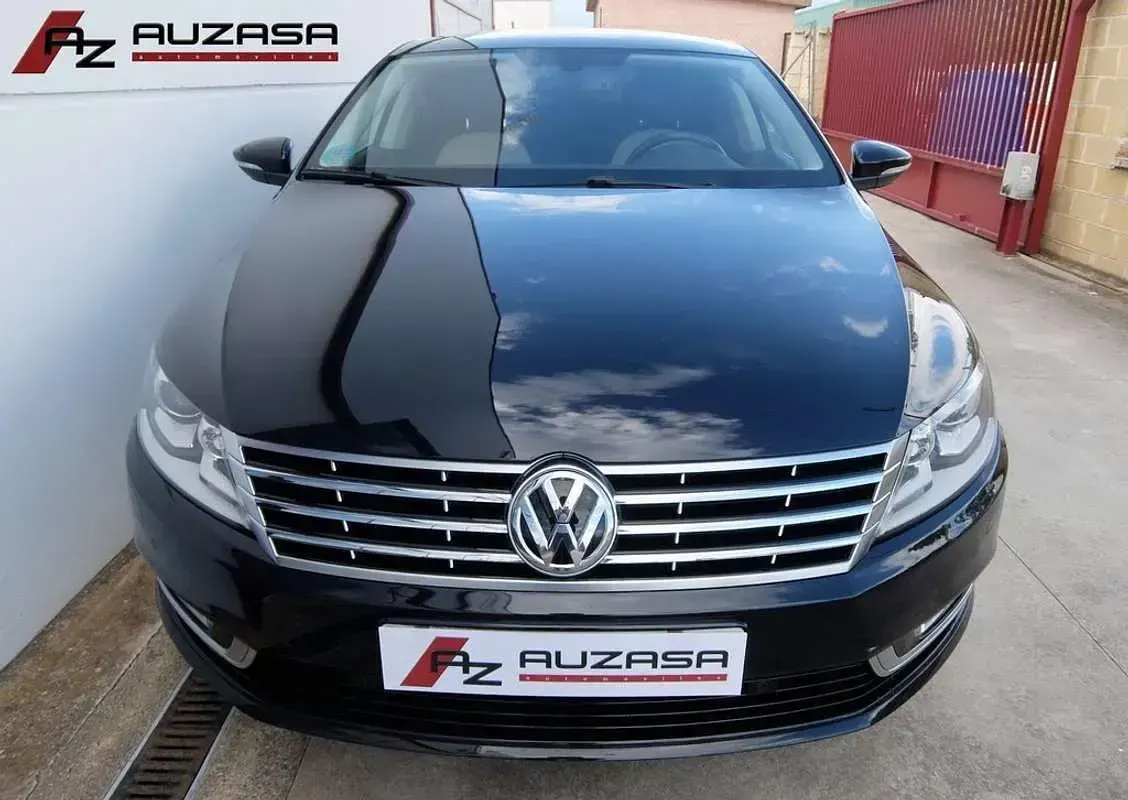 Usado VW CC R-line 150 CV (110 kW) 2016 Negro Berlina